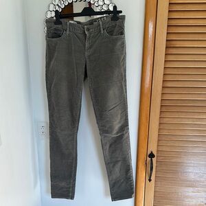 Gap 1969 Women’s Gray Corduroy Pants